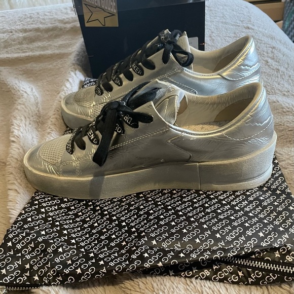 Golden Goose Standard Silver Ray Sneakers Limited Edition - Picture 4 of 9